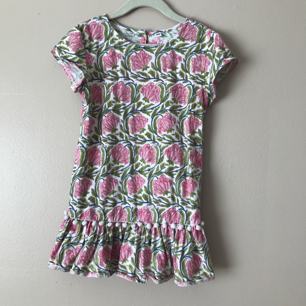 Girls Floral Pattered Top